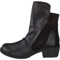 Fly London Skor Fly London Mely074fly Dk Brown Expresso Female Stövletter - Svart