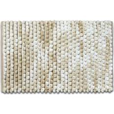 Non-Slip Bath Mats Allure Bath Fashions Marl Chunky Bobble Mat 50 x 80 cm
