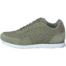 Woden Skor Woden Nora Iii Mesh Sneakers - Dusty Olive