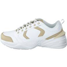 NA-KD Street Chunky Sneaker - Beige/White