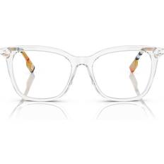 Glasögon & Läsglasögon Burberry Kvinna BE2390 3889 Optiska Bågar Acetat Transparent Fyrkantig Normal
