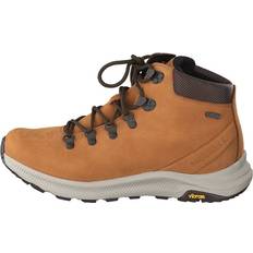 Merrell Uomo Stivali Merrell Ontario Mid Waterproof Brown Shoes - Marrón