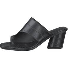 37 ½ Pumps NA-KD Toe Ring Mules Høyhælte - Black