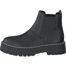Steve Madden Chelsea boots Steve Madden Veerly Black Leather Chelsea Boots - Svart