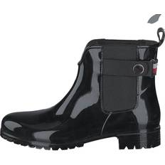 Tommy Hilfiger Støvler Tommy Hilfiger Ankle Rainboot - Black