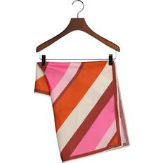 Gant Striped Silk Scarf - Blushing Pink