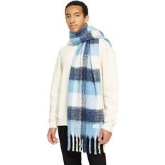 Knowledge Cotton Apparel Herr Accessoarer Knowledge Cotton Apparel Checked Scarf - Blue Check