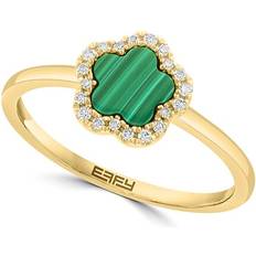Malachite Rings Effy Effy Fine Jewelry Diamond Ring - 14K