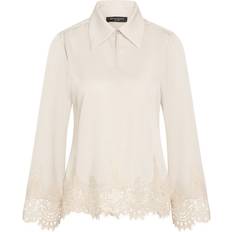 Bruuns Bazaar Kläder Bruuns Bazaar Cedarsbbelaina Blouse Kit - Beige