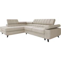 Mirjan24 Amshyttan Beige med Chaiselong Sofa