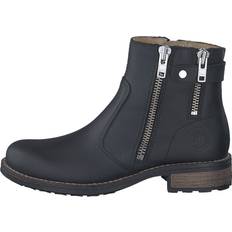 Johnny Bulls Low Zip Boot - Black/Shiny Silver