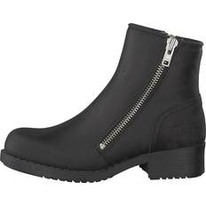 Johnny Bulls Mid Zip Boot Warm Lining - Black/Shiny Silver