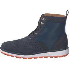 Skor Swims Motion Wing Tip Boot - Navy/Orange