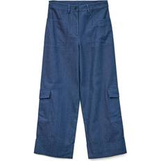 Vero Moda Vmcarla Cargo Bukser - Blue Indigo