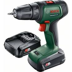 1.5 Ah Porakoneet ja Ruuvimeisselit Bosch Akkuporakone UniversalDrill, 18V, 2x1.5Ah akuilla