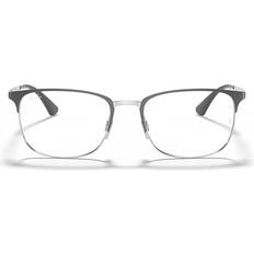 Glasögon & Läsglasögon Ray-Ban RX6421 3004 56 Silvriga Glasögon Endast Båge Män