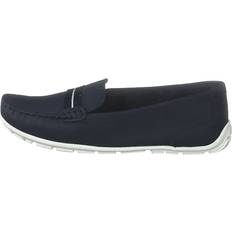 Clarks Dame Loafers Clarks Lave Slip-On Shoes - Blå