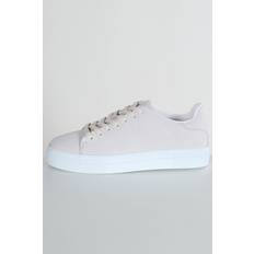 Selected Sneakers David Chunky Suede - Blanc