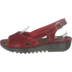 Rood Hakken & Pumps Fly London Edon034 Høyhælte Hæler - Bridle Red