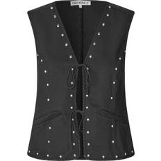 Global Funk Veste Global Funk Vest - Washed Black