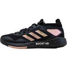 adidas Pulseboost HD Shoes - Core Black/Copper Metallic/Glow Pink