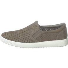 Beige - Femme Oxford Sköna Marie Lave Sko Slip-On - Fair Taupe