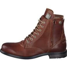 Sneaky Steve Kingdom Leather Boots - Cognac/Brun