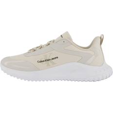 Calvin Klein Shoes Calvin Klein Eva Runner Low Lace Mix Sneakers - Eggshell/Creamy White