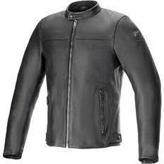 Motorcycle Equipment Alpinestars blacktrack motorcycle motorbike leather jacket black black