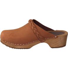 Nubukleder Hausschuhe Emmy Nubuck - Cognac