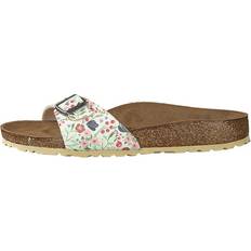 Birkenstock Madrid Narrow Meadow Flowers - Beige