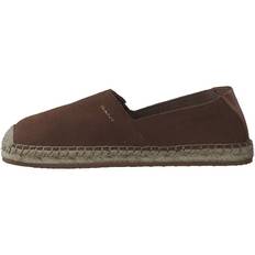 Bruna - Dam Espadriller Gant Espadrille Walnut Lågskor Slip-On - Brun