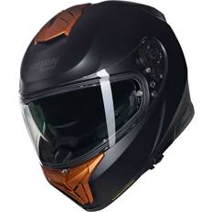 Nolan Motorcykelutrustning Nolan N80-8 Integralhjälm - Svart/Ochre