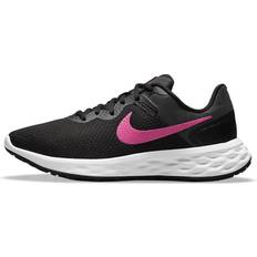 Nike Revolution 6 Sneakers - Black/Hyper Pink/Iron Grey