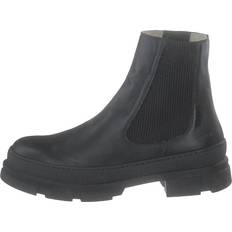 Angulus Chelsea Boot With Wool Lining - Black/Black