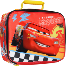 Red Baby Bottles & Tableware Seven Times Six Disney Cars Lightning McQueen Lunch Box Carbon Cyber Kids Insulated Lunch Bag One Size Fits Most Red (One Size Fits Most)