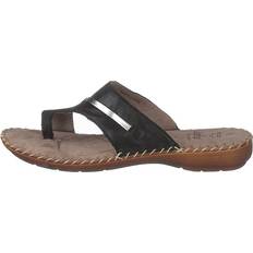 Jana Sloffen en Sandalen Jana Black 27108-22-001