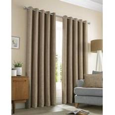 Curtains & Accessories Sundour Amberley Chenille Eyelet Curtains 66 x 54 in