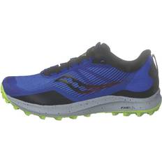 Saucony Peregrine 12 Joggesko - Blue Raz/Acid