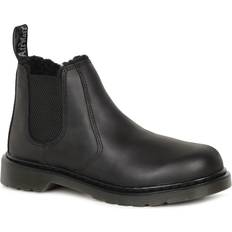 Dr. Martens Leonore Kids Senior WP Boots - Black Mono