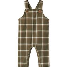 Grøn Jumpsuits Børnetøj Lil'Atelier Loose Overalls - Kalamanta