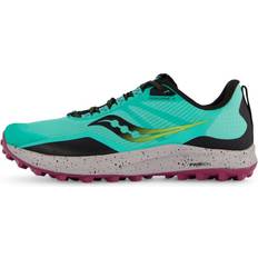 Saucony Peregrine 12 Cool Mint/Acid Sports Shoes - Flerfarget