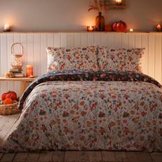 Fusion Autumn Gonks Duvet Cover Blue, White (200x140cm)