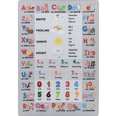 Carpetsale24 Alphabet Letters Numbers Animals Mat 80x120cm