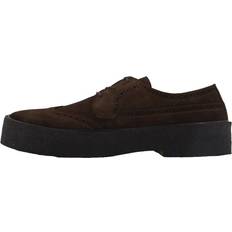 Oxford Org.22 Dk Brown Suede Sko - Brown