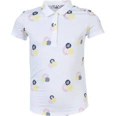 Valkoinen Polo paidat Puma Golf Girls Blossom Polo - White