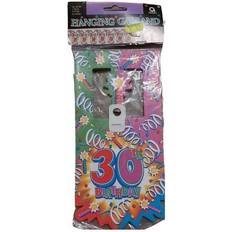 Guirnaldas Amscan Guirnalda Colgante 30 Cumplea'os One Size Negro