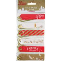 Gift Tags on sale Pack of 12 Gingerbread Gift Tags