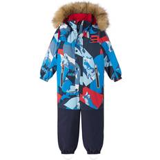 Polyurethane Snowsuits Children's Clothing Reima Kipina Winter Overall - Bright Blue