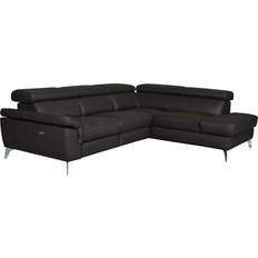 Faux Leathers Sofas Ivy Bronx Debanos Vegan Leather Corner Electric Sectional 97cm H X 265cm W X 210cm D Sofa